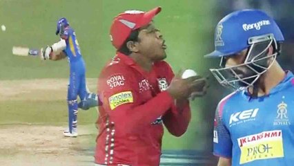 IPL 2018: Ajinkya Rahane out for 9 by Andrew Tye | वनइंडिया हिंदी