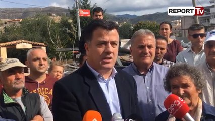 Report TV - Himarë, IKMT vazhdon prishjen e objekteve  përgjatë shëtitores