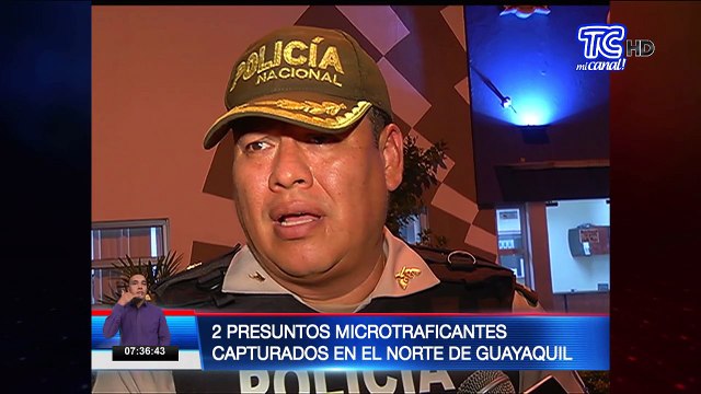 Presuntos expendedores de droga capturados en el norte de Guayaquil
