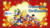 Dragon Ball Z - Números Ordinales - Matemáticas 1er grado Tema # 2