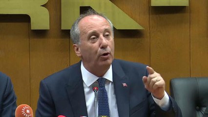 Muharrem İnce: Gariban olmak şaibeli olmaktan iyidir