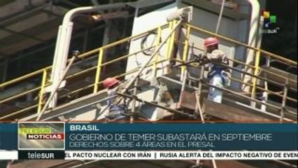 En septiembre gobierno brasileño subastará 4 nuevas áreas petroleras