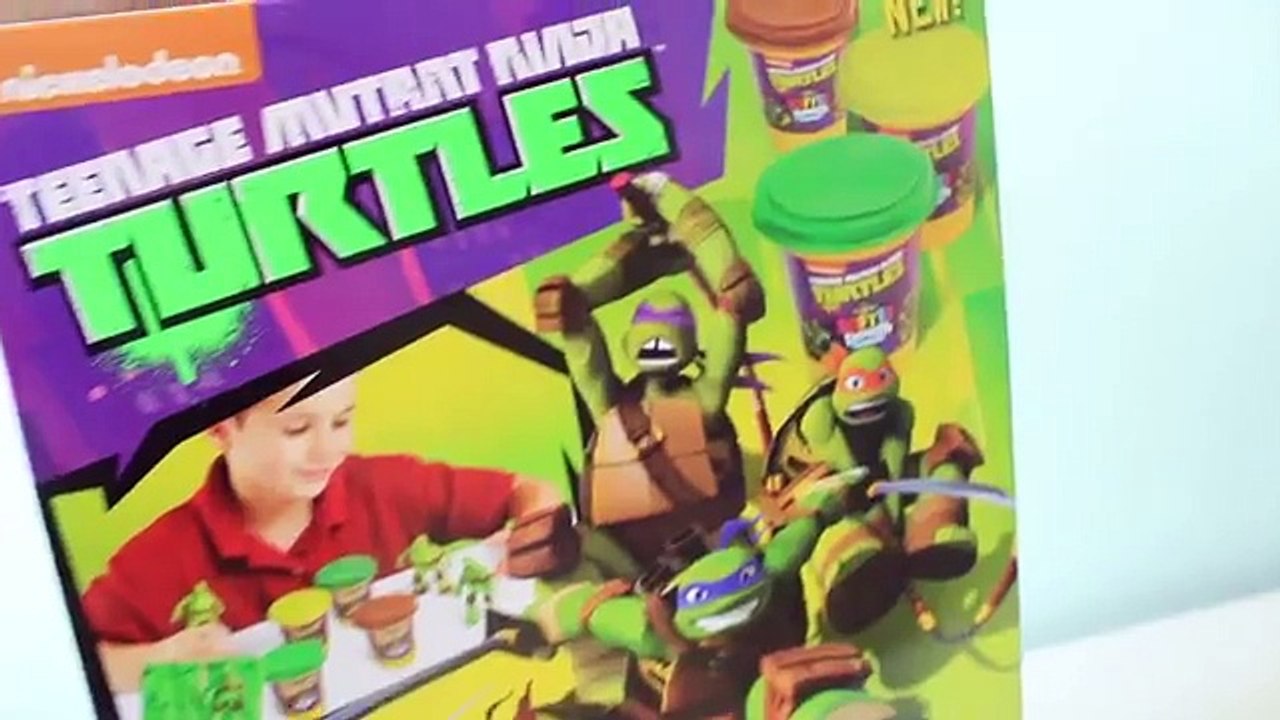 TMNT Play-Doh Softee Dough Activity Set from Nickelodeon - Ninja Turtles PlayDoh Toy