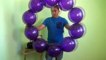 Como hacer esfera con globos bipolo , quick link o link a loon # 23