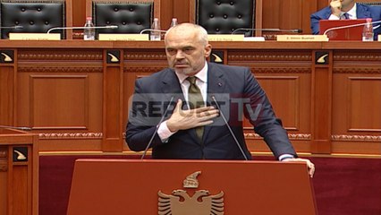 Report TV - Rama replika me Dulen: Zoti Vangjeli, qirje Saliu, po përdor minoritetin...