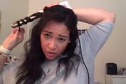 Quick & Easy 5 Minute Curls hair tutorial