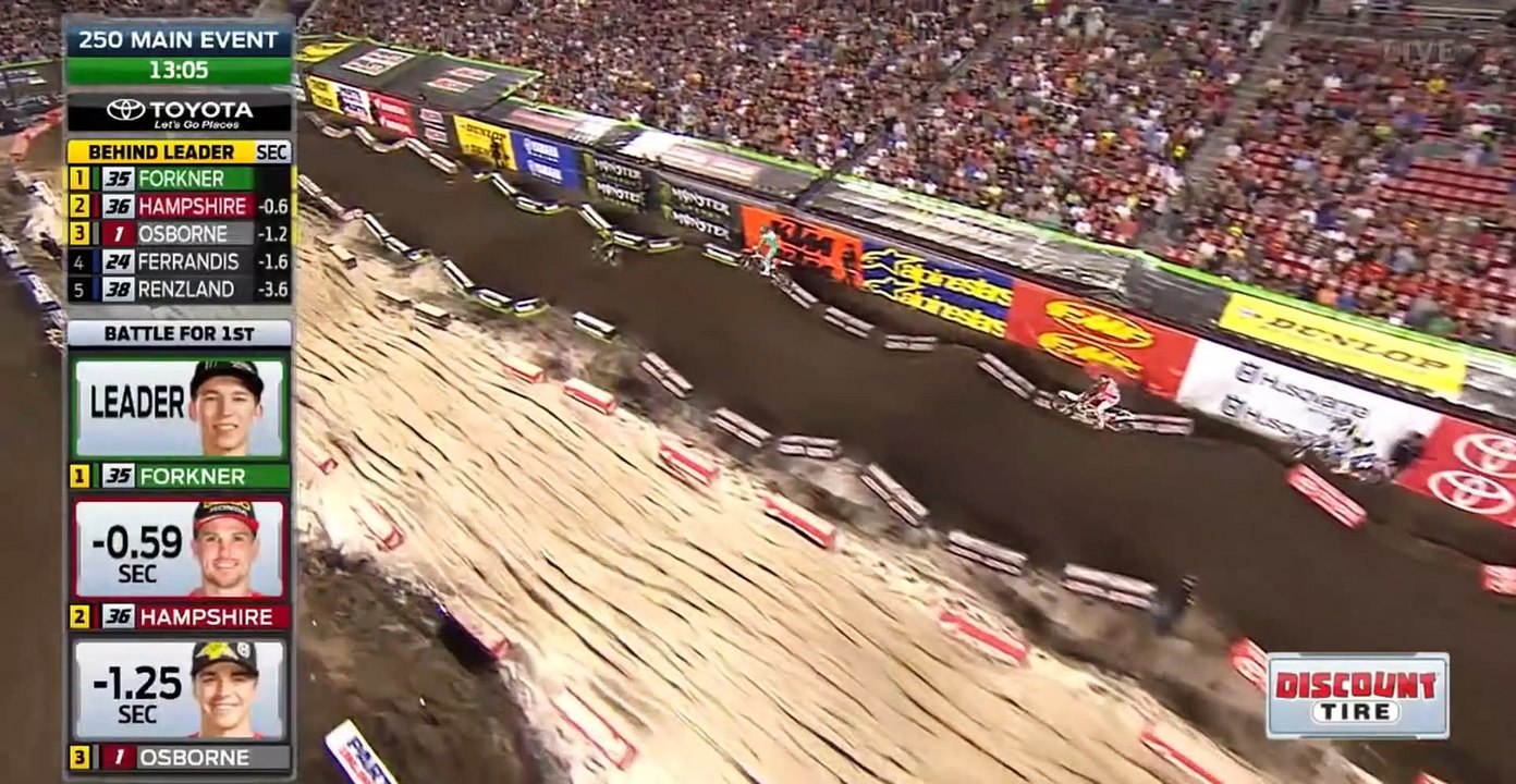 AMA Supercross 2018 Rd 8 Tampa - 250 EAST Main Event HD 720p (Monster Energy SX, round 2 for 250 EAST, Florida)