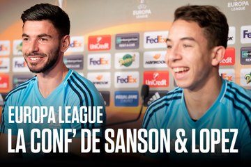 Replay | La conférence de presse de Sanson et Lopez