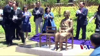 加州城市日裔居民打官司要求拆除慰安妇塑像