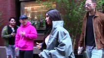 Kim Kardashian Flaunts Her Wicked Curves When leaving Her NYC Hotel