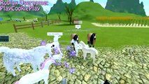 Horse Valley & Foals   Pegasus In New World - Lets Play Online Roblox Horse Games