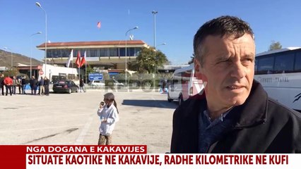 Report TV - Kakavijë, nënshtetasi amerikan nuk lejohet të kalojë në doganë