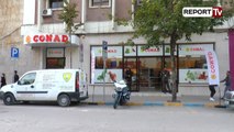 Report TV - Hapet dyqani “Conad” në bulevardin “Zogu i Parë”