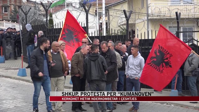 Shkup, protesta për “Kumanovën” - News, Lajme - Vizion Plus