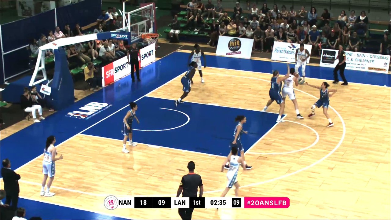 LFB - Class 5-8 retour : Nantes Rezé - Basket Landes