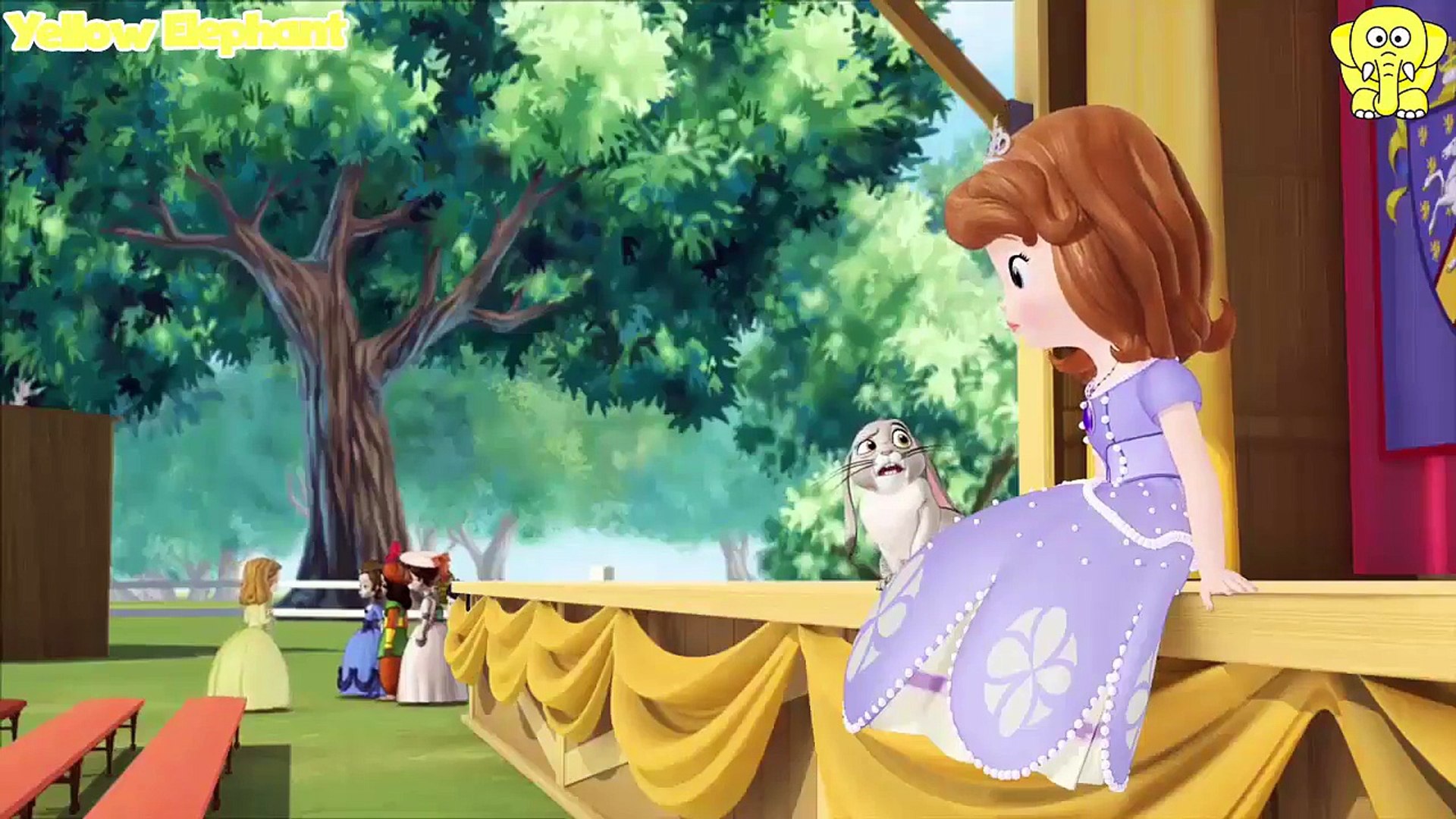 Sofia The First Lovely Moments Top Cartoon For Kids And Children Part 660 -  Yellow Elephant - video Dailymotion