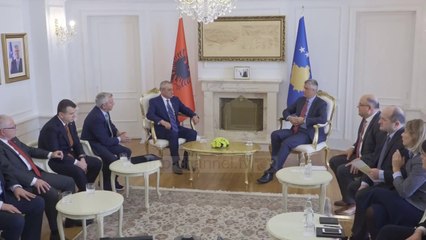 Ruçi vizitë në Kosovë - Top Channel Albania - News - Lajme