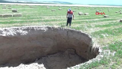 Konya da Obruk Oluştu