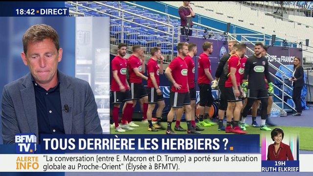 Coupe de France de football: les amateurs des Herbiers défient les stars du PSG en finale