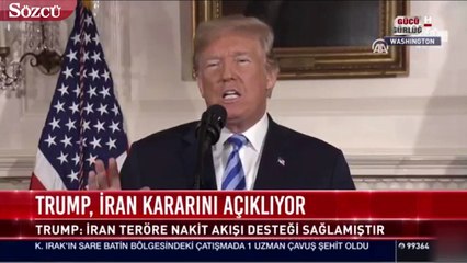 Trump, İran anlaşmasından çekilme kararı aldı