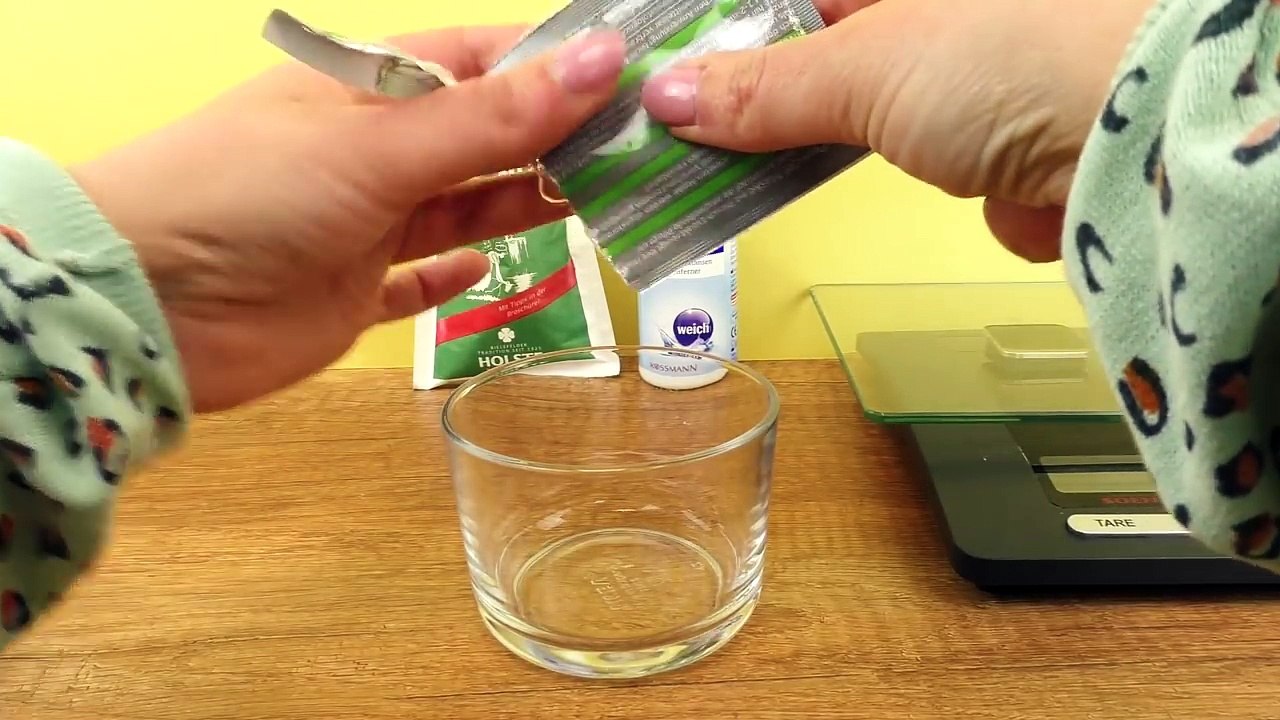 DIY Mini Slime UNTER 1 Gramm | Miniatur Schleim selber machen aus Peel Off Maske | DIY Versuch