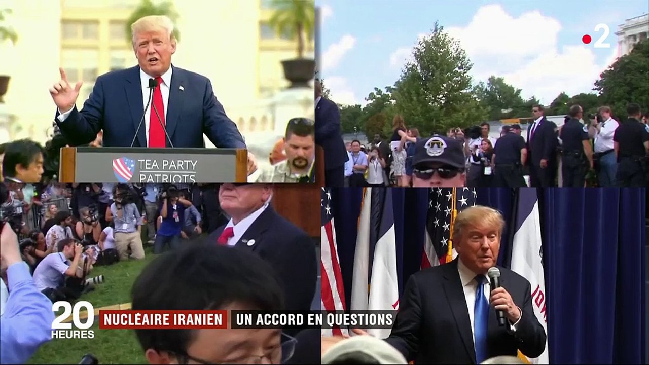 Nucléaire iranien : l'accord remis en question par les États-Unis