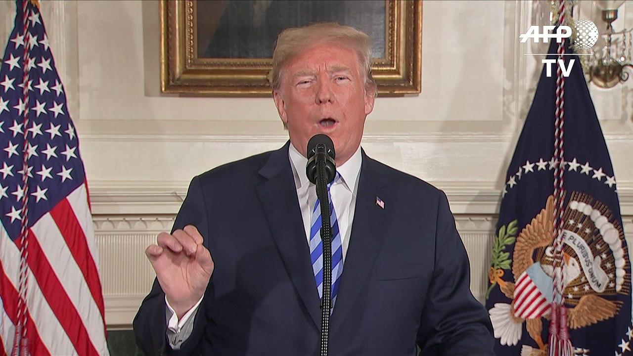 Trump anuncia retirada de EEUU del acuerdo nuclear con Irán