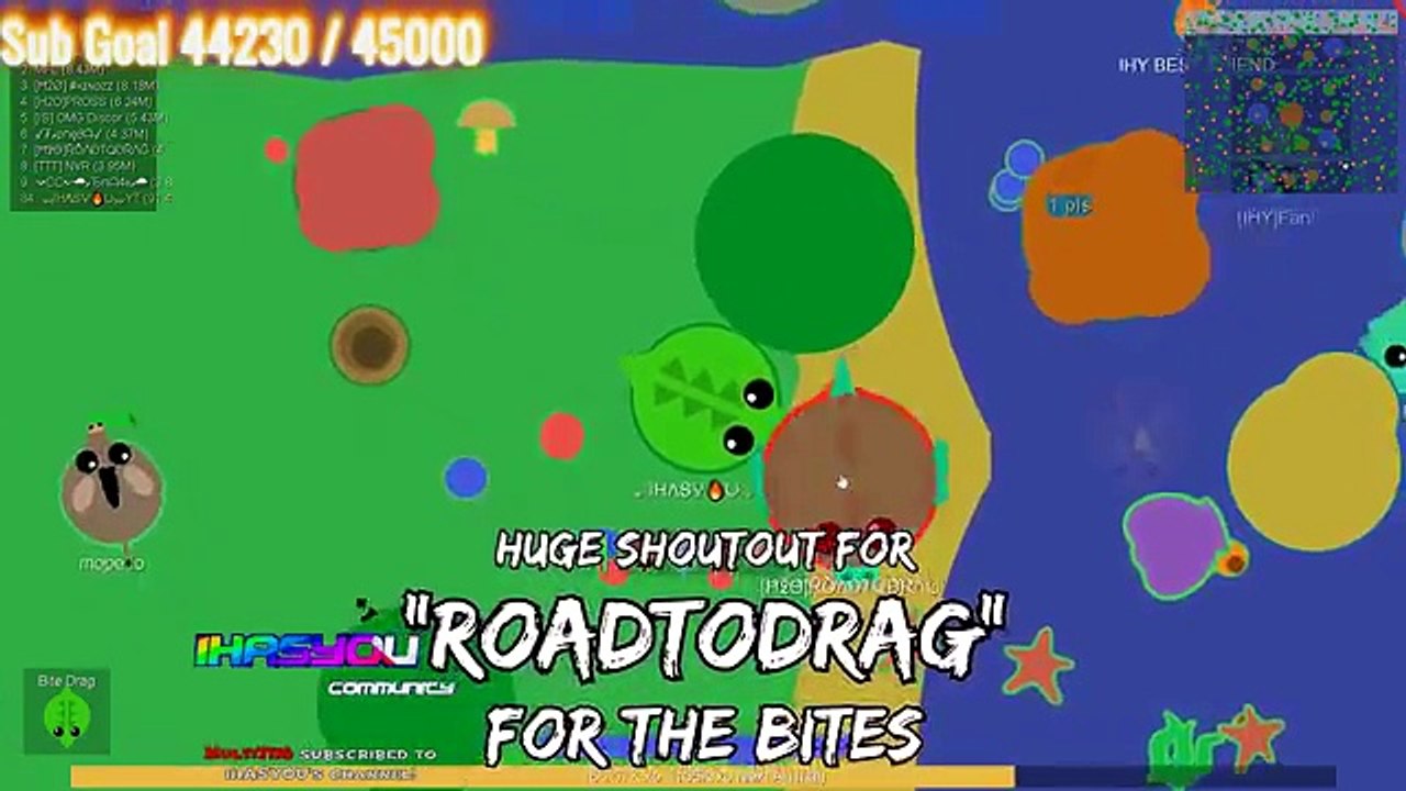 MOPE .IO TROLLING ULTIMATE SACRIFICE!! - FUNNIEST MOPE.IO kills with BLACK DRAGON !! - iHASYOU