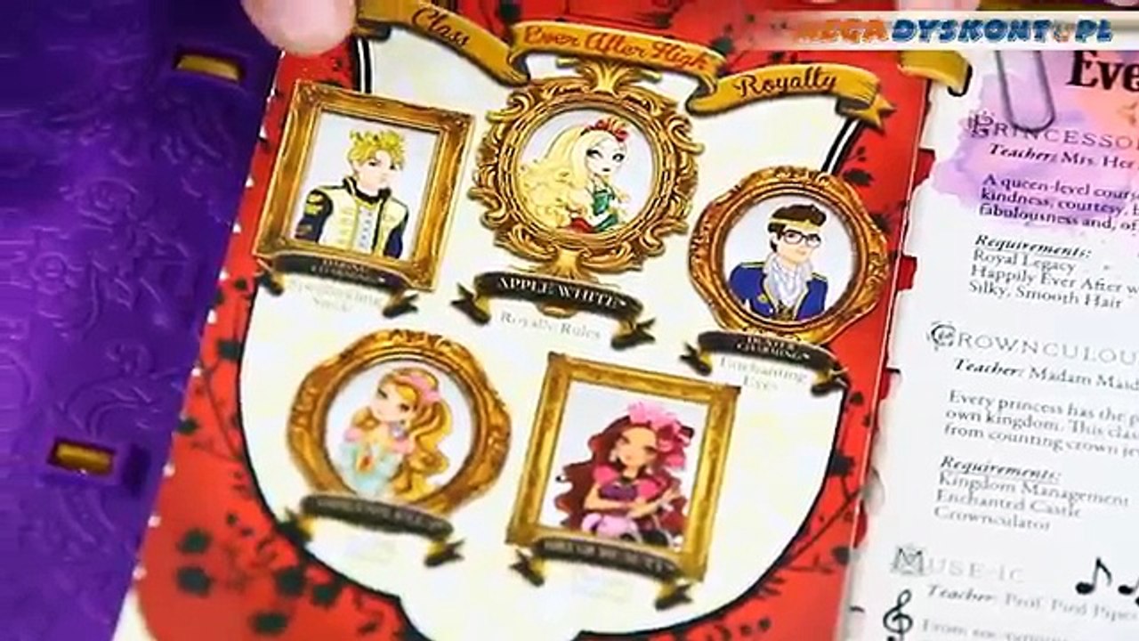 Secret Hearts Password Journal / Sekretny Pamiętnik (eng) - Ever After High - www.MegaDyskont.pl
