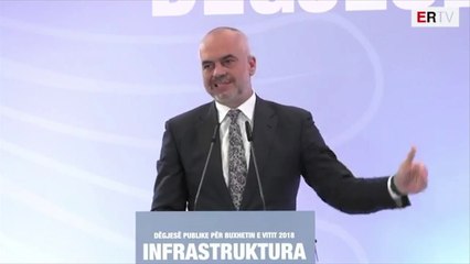 Rama prezanton buxhetin per infrastrukturen