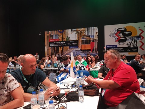 Eurovision 2018: Οι αντιδράσεις στο press center μετά την εμφάνιση της Ελλάδας στον Α ημιτελικό