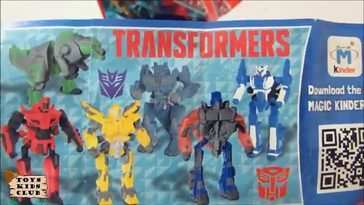 KINDER OVO DE PÁSCOA TRANSFORMERS COM SURPRESA EM PORTUGUÊS!