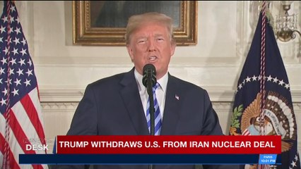 i24NEWS DESK | Iran slams Trump's 'illegal' move to quit deal | Tuesday, May 8th 2018