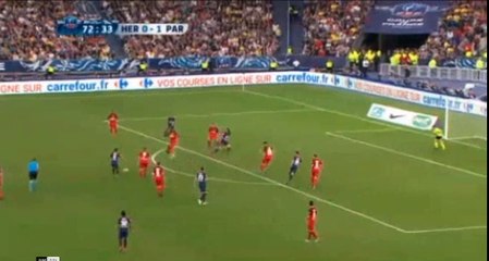 Cavani Penalty Goal - Les Herbiers vs PSG 0-2  08.05.2018 (HD)