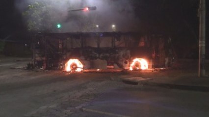 Movimiento 19 de abril acusa a Juventud Sandinista por quema de autobuses