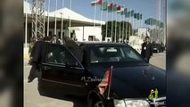فيديو جميل لجلالة السلطان قابوس المعظم اثناء مغادرته من جمهورية العربية الليبية 2008م