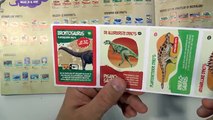 Pakjes Albert Heijn (AH) dino stickers openen (7x) met AR kaarten! Freek Vonk dinos