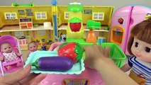 Baby Doll vegetable fruit wash and cutting kitchen toys