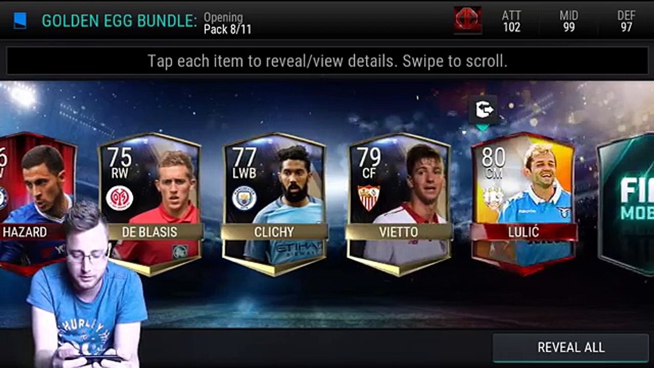 OMG We Just Pulled A Golden EGG Player in FIFA Mobile?!! Golden Egg Bundle Opening!