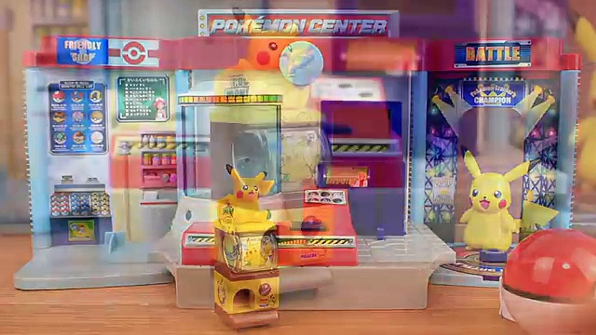 pikachu crane moncolle catcher