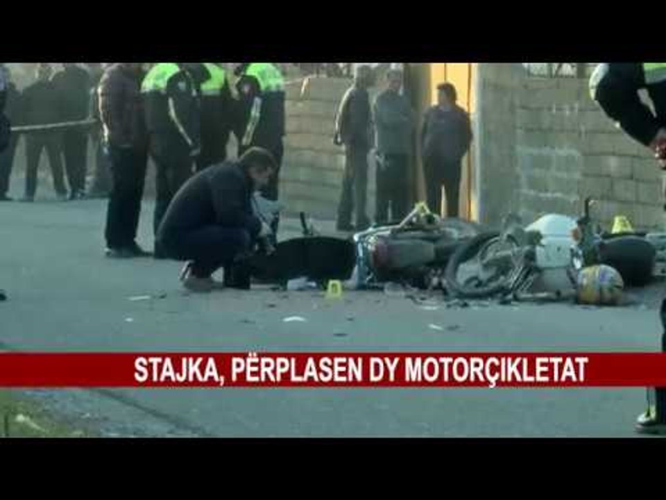 STAJKA, PËRPLASEN DY MOTORÇIKLETAT