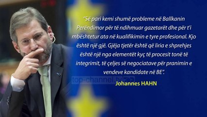 Hahn optimist - Top Channel Albania - News - Lajme