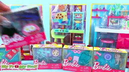 Unbox Daily: Barbie ALL NEW 2018 Accessory Packs & Playsets | Art Studio | Science Lab & More