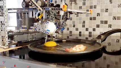 Introducing Your Personal Chef... 'LEGO Breakfast Machine'