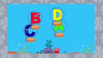 سباق الحروف باللغة الانجليزية مع سوبر جميل | تعليم الحروف الانجليزية للأطفال A B C D