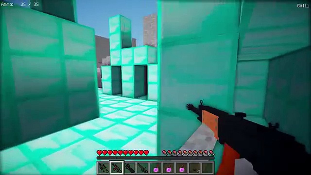 АЛМАЗ vs КАМЕНЬ | БИТВА НЕВИДИМОК ЮТУБЕРОВ В МАЙНКРАФТ l CS:GO IN MINECRAFT #4