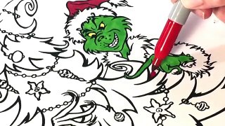 GRINCH | Coloring How the Grinch Stole Christmas - 4 colorings!