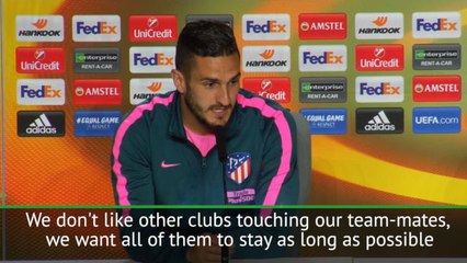 Koke unhappy with Barcelona tempting Griezmann