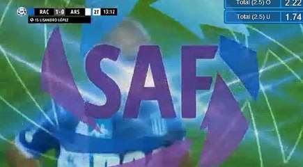 Lisandro Lopez Goal HD - Racing Club	1-0	Arsenal Sarandi 09.05.2018