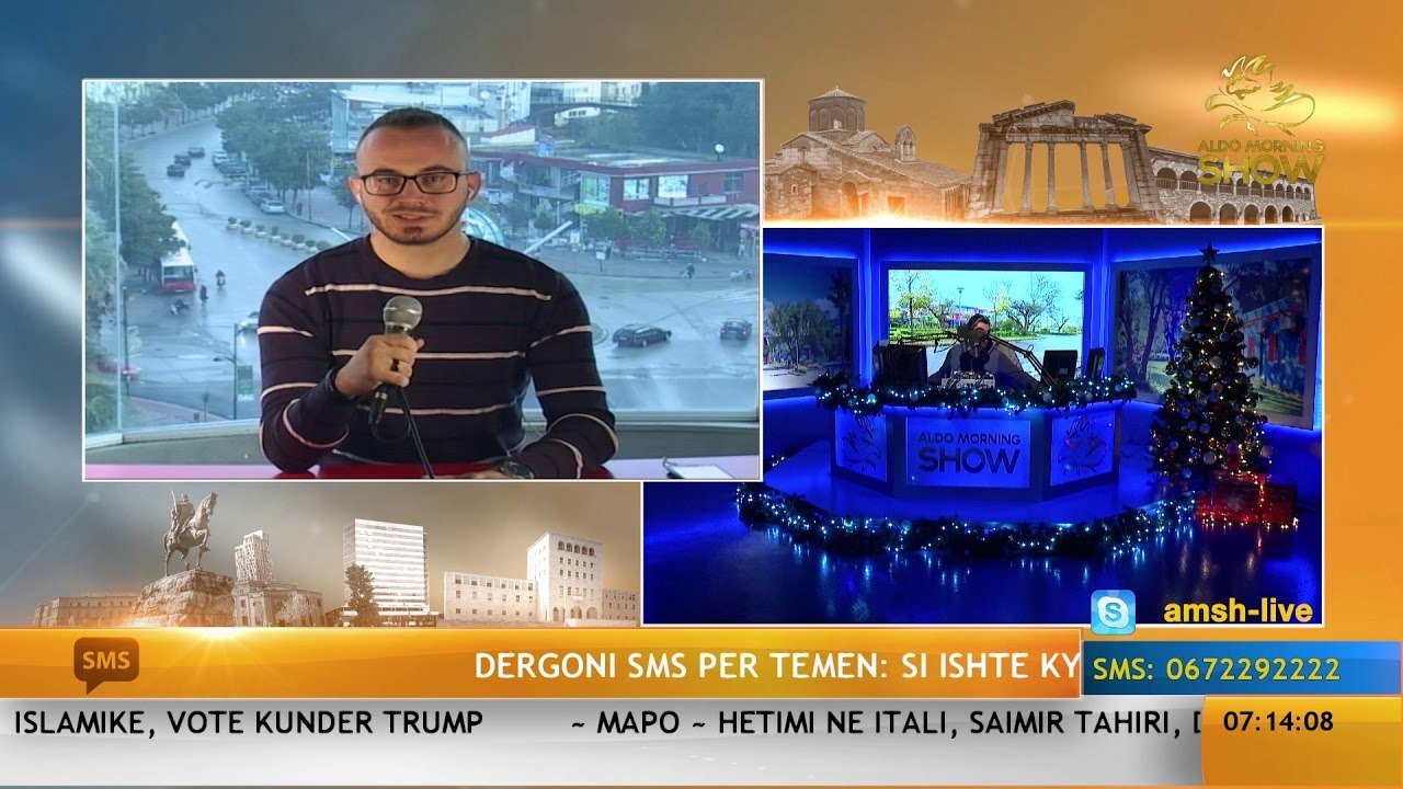 Aldo Morning Show/ Tenton te trembe shokun, i riu e peson keq (14.12.17)